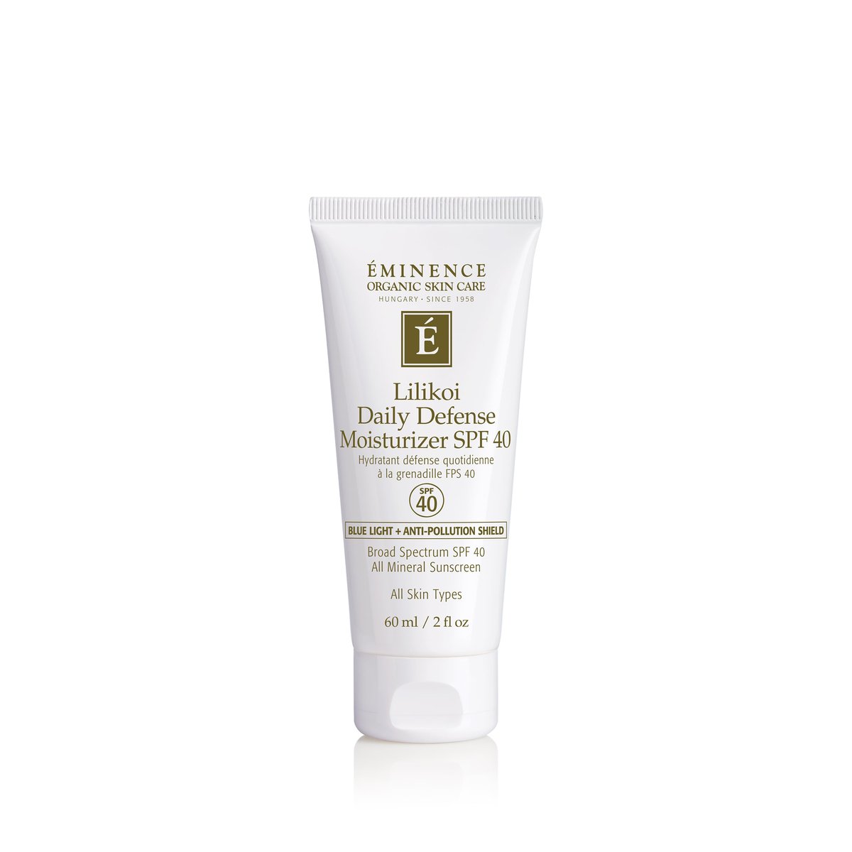 Eminence Lilikoi Daily Defense Moisturizer SPF 40 2 oz